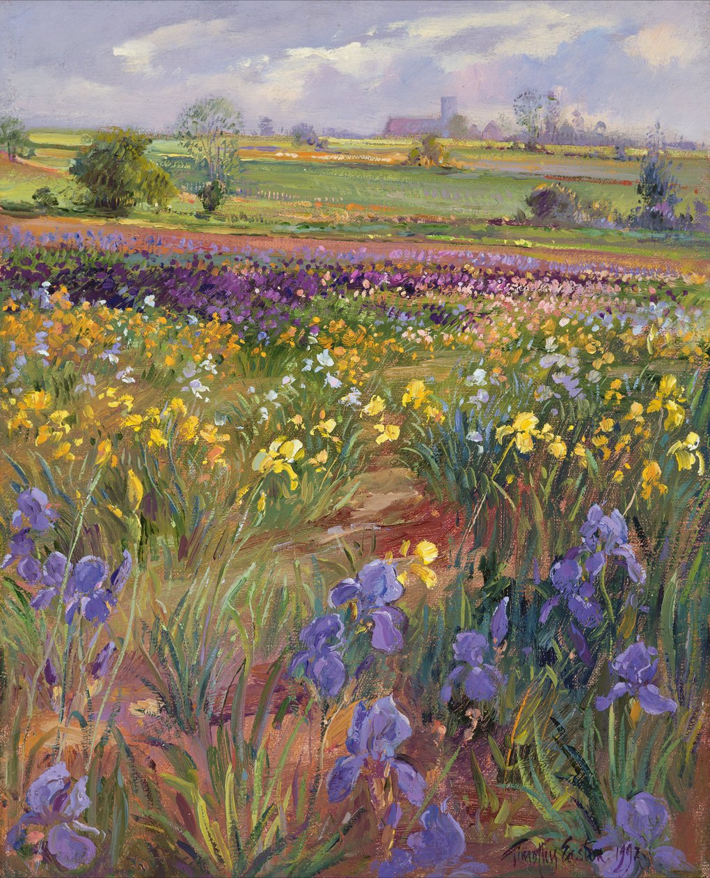 Burgate templom felé alkotó: Timothy Easton
