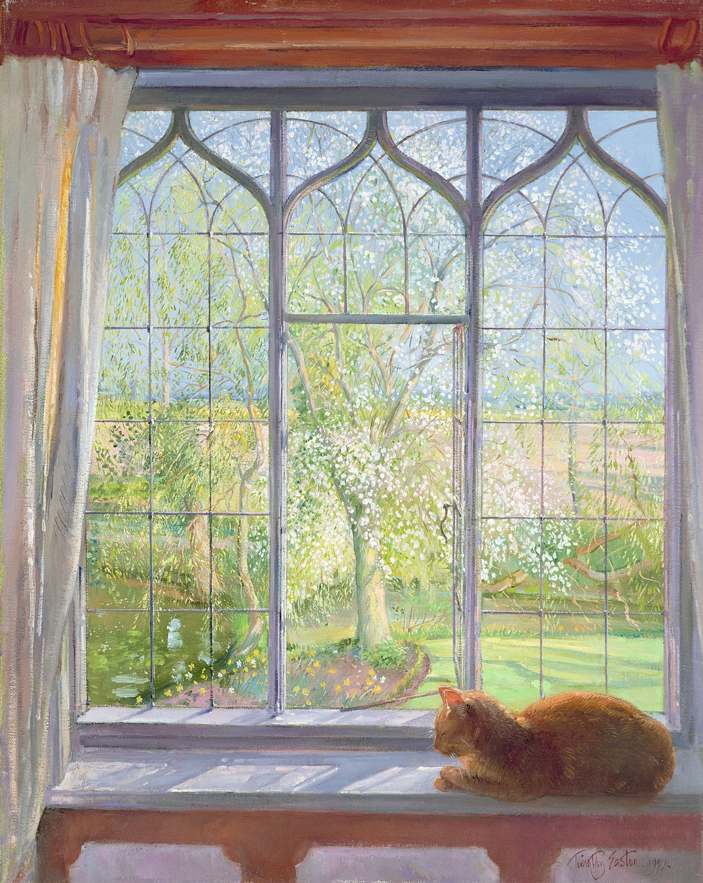 Tavaszi ablak, 1992 alkotó: Timothy Easton