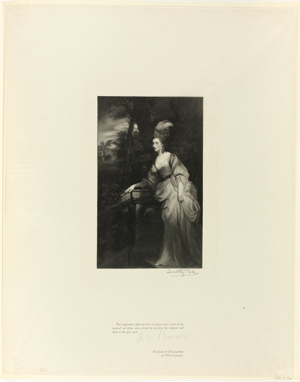 Georgiana, Devonshire hercegnője a régi angol mesterektől alkotó: Timothy Cole