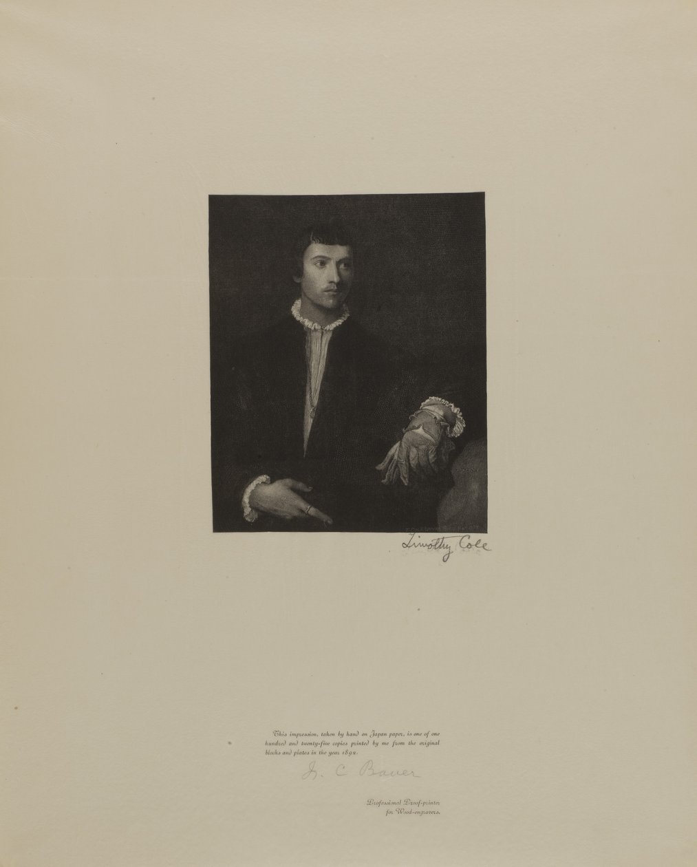 Régi olasz mesterek alkotó: Timothy Cole