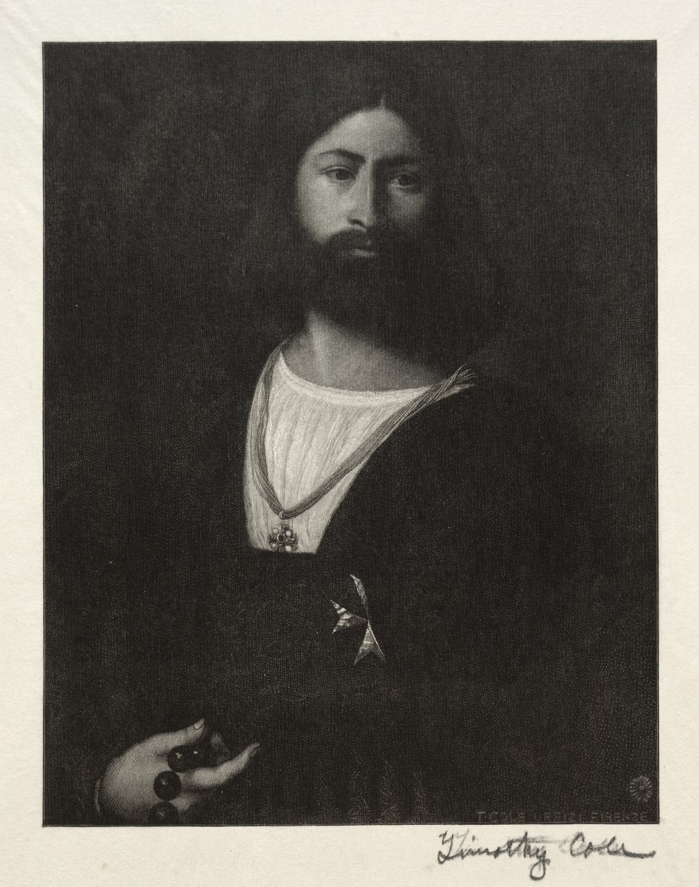Régi olasz mesterek: Máltai Lovag, 1888-1892. alkotó: Timothy Cole