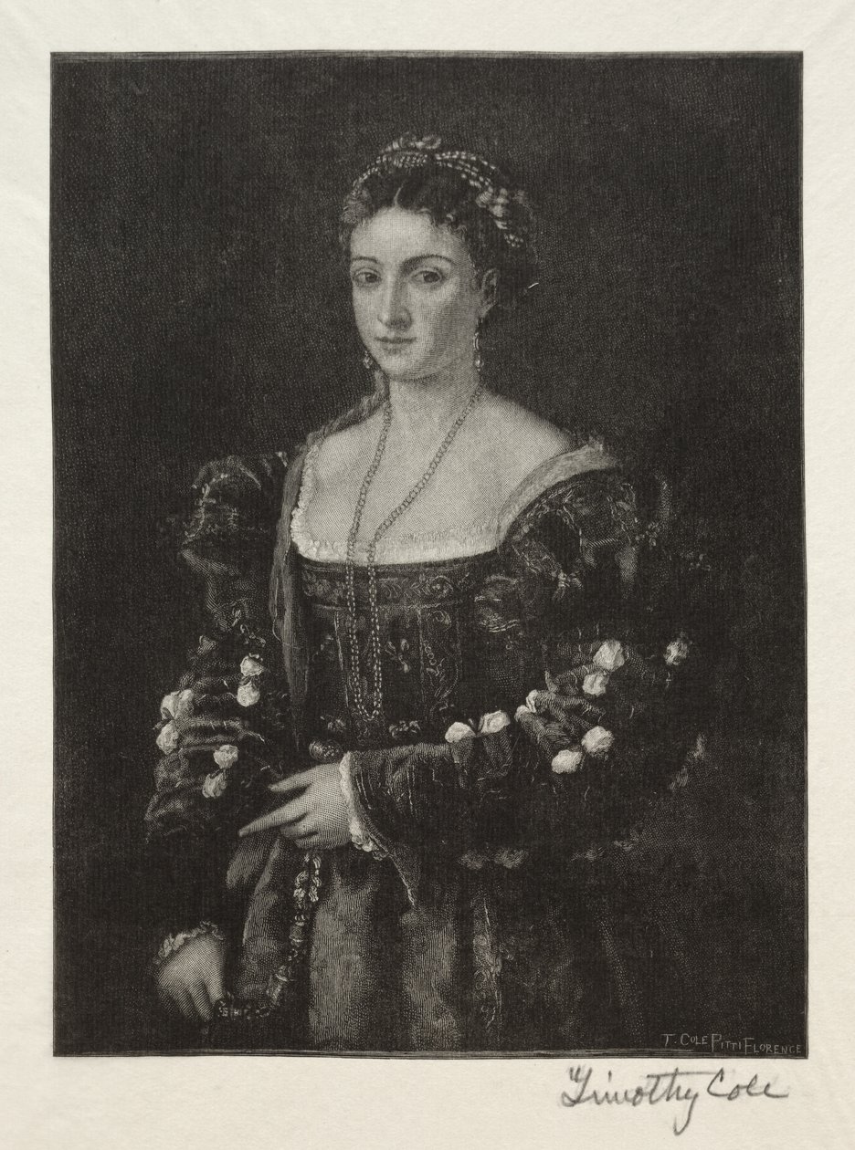 Régi olasz mesterek: La Bella, 1888-1892. alkotó: Timothy Cole