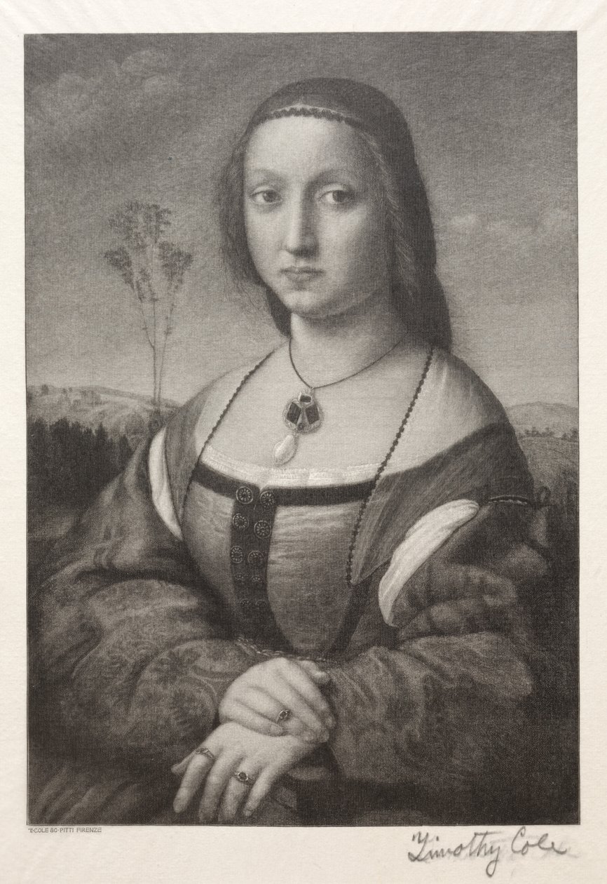 Régi olasz mesterek: Maddalena Doni, 1888-1892. alkotó: Timothy Cole