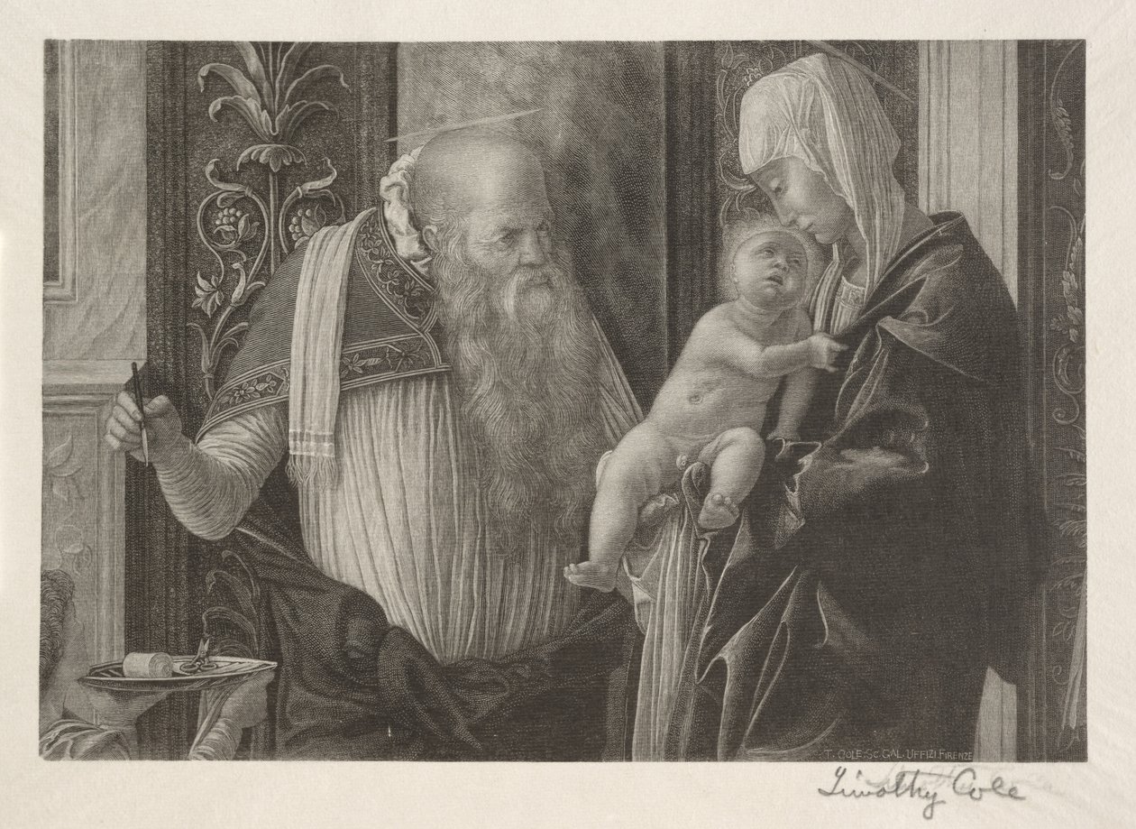 Régi olasz mesterek: A körülmetélés, 1888-1892. alkotó: Timothy Cole