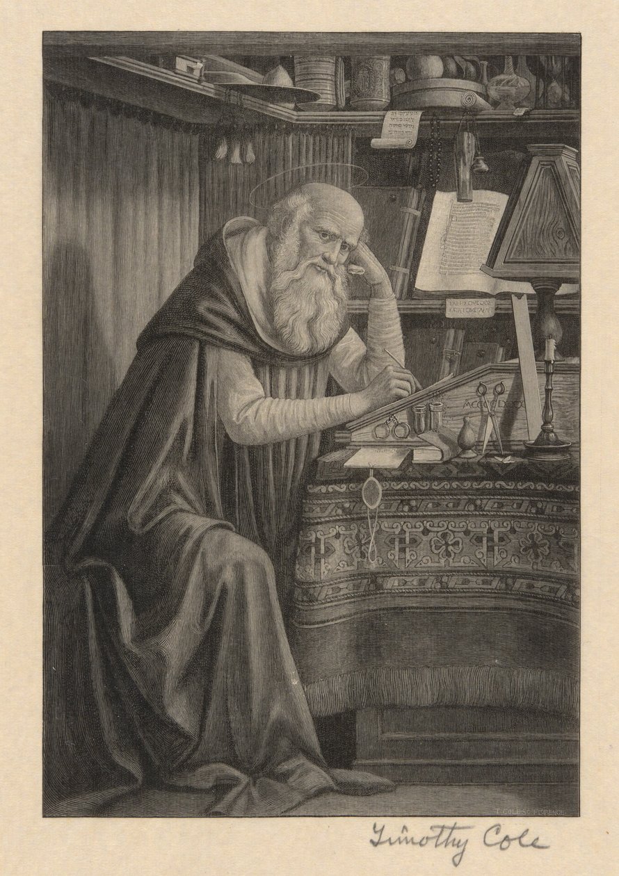 Szent Jeromos alkotó: Timothy Cole