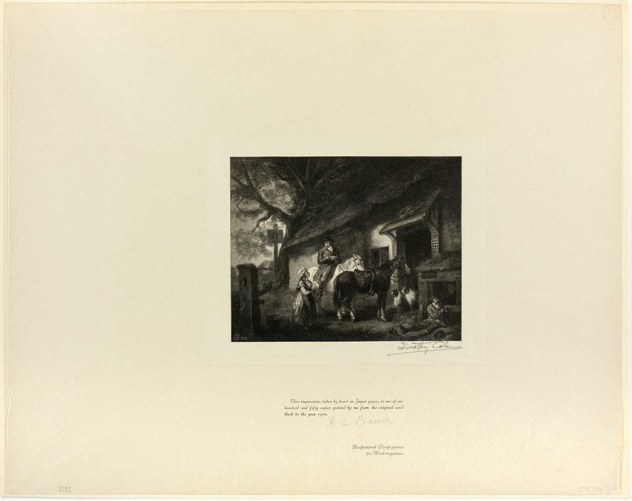 The Halt, az Old English Masterstől alkotó: Timothy Cole