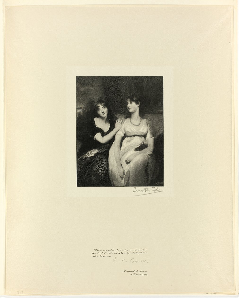 The Sisters, az Old English Masterstől alkotó: Timothy Cole