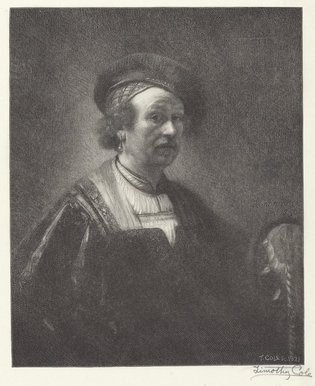 Rembrandt alkotó: Timothy Cole after Rembrandt van Rijn