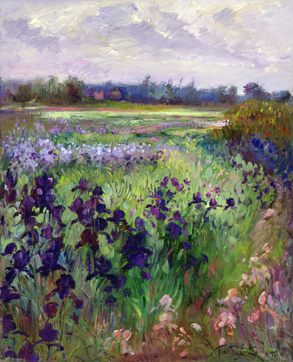 Great Greenen át, Burgate alkotó: Timothy Easton