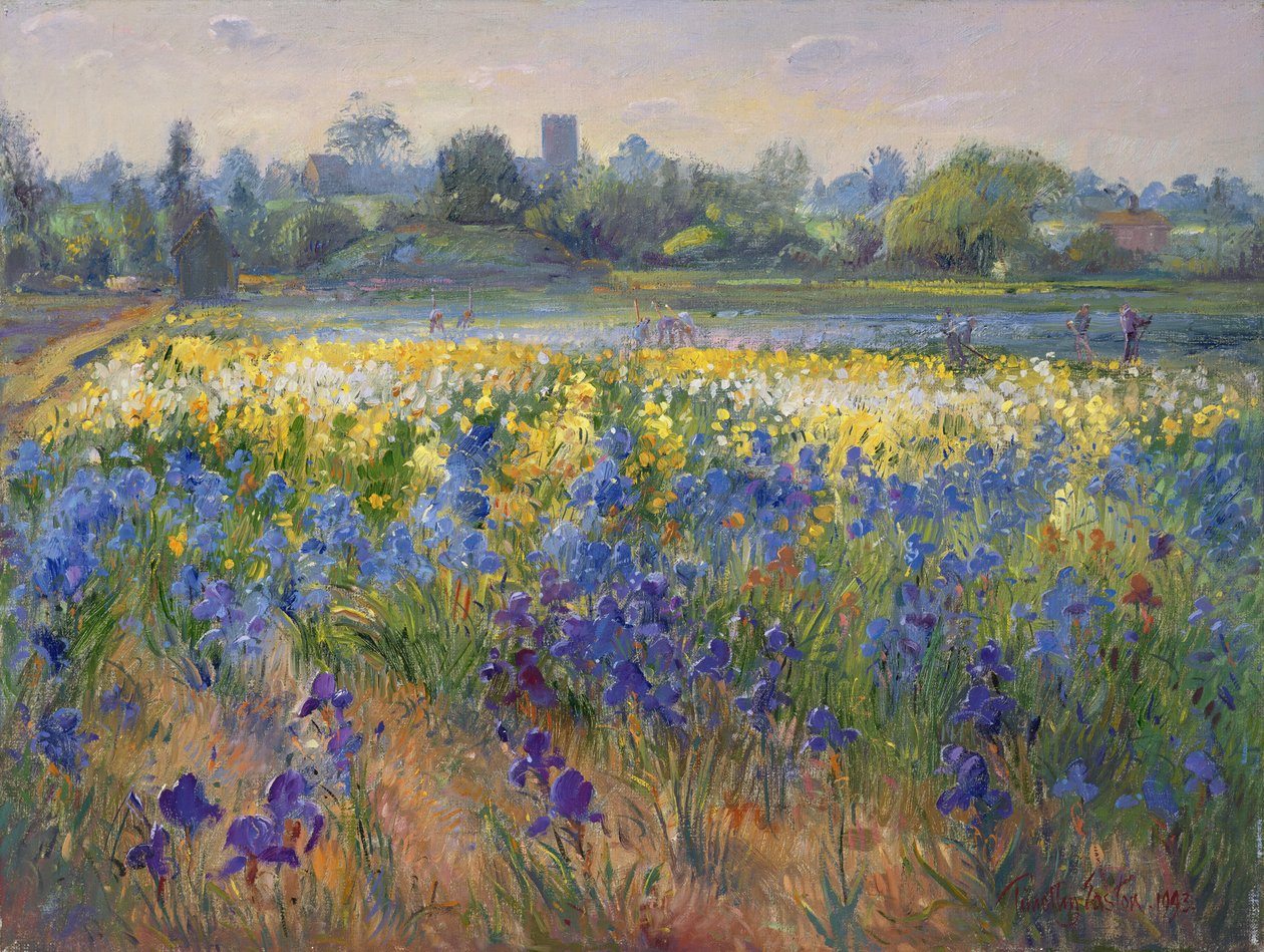 Blue Haze a Burgate-ben, 1993 alkotó: Timothy Easton