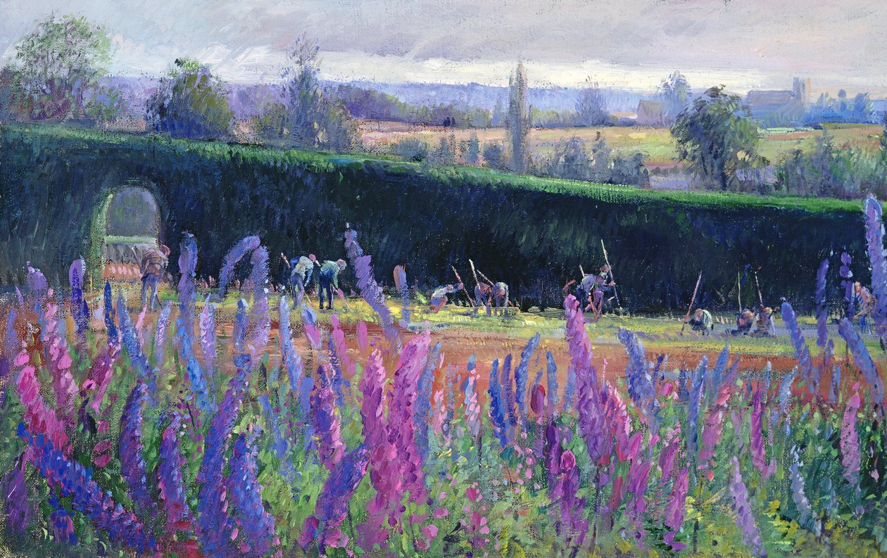 Kapálás a sövény ellen, 1991 alkotó: Timothy Easton