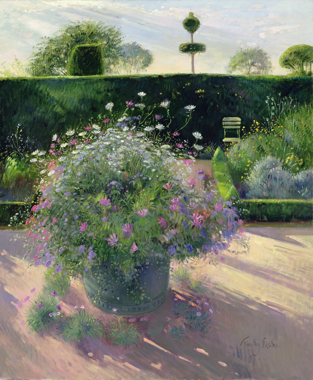 Utolsó sugarak a réz körül (olaj, vászon) alkotó: Timothy Easton