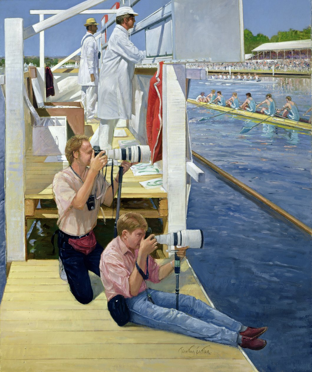 Passzoltam az eredménytáblát, Henley alkotó: Timothy Easton
