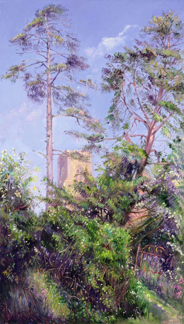 Fenyőfa és a torony alkotó: Timothy Easton