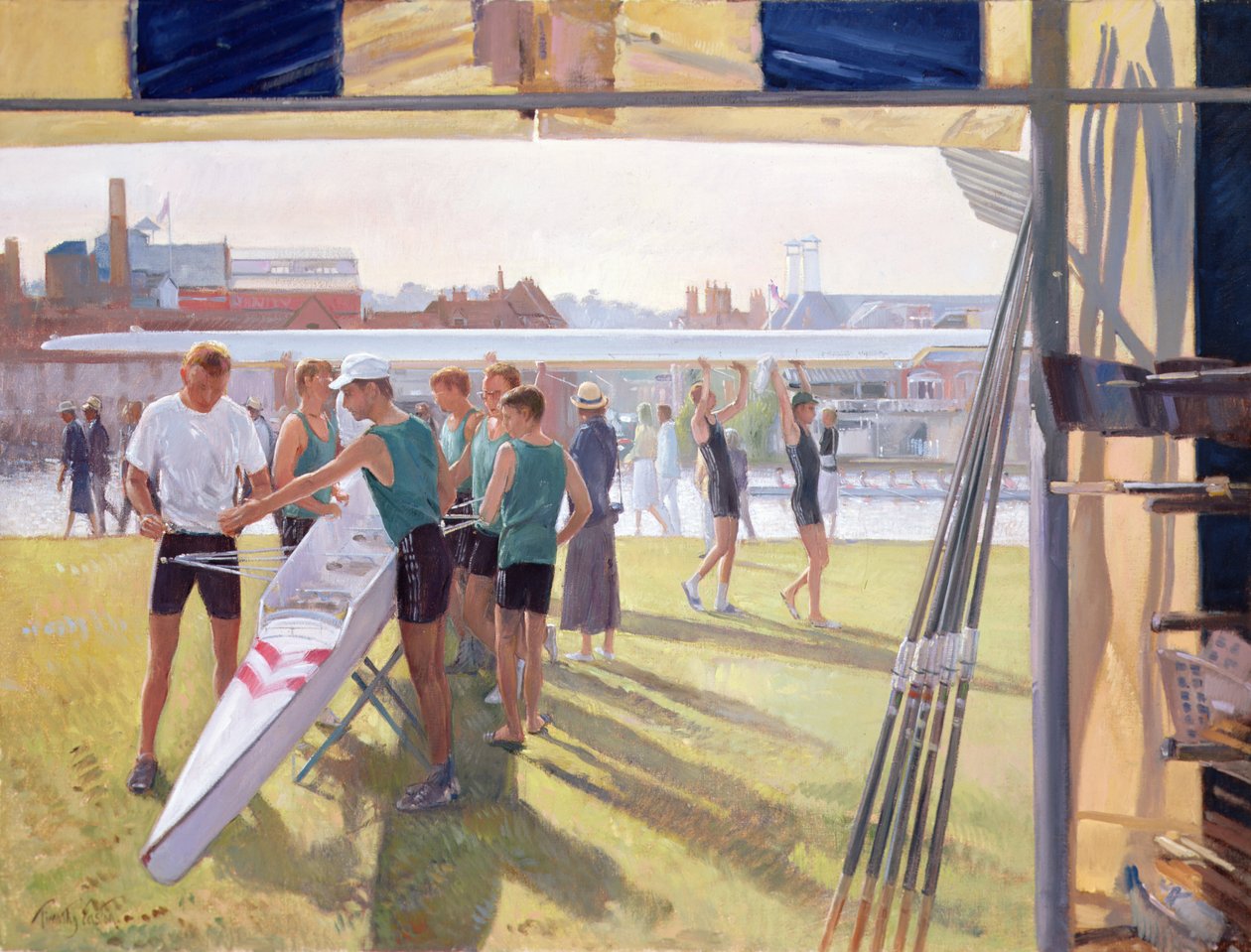 Előkészületek (olaj, vászon) alkotó: Timothy Easton