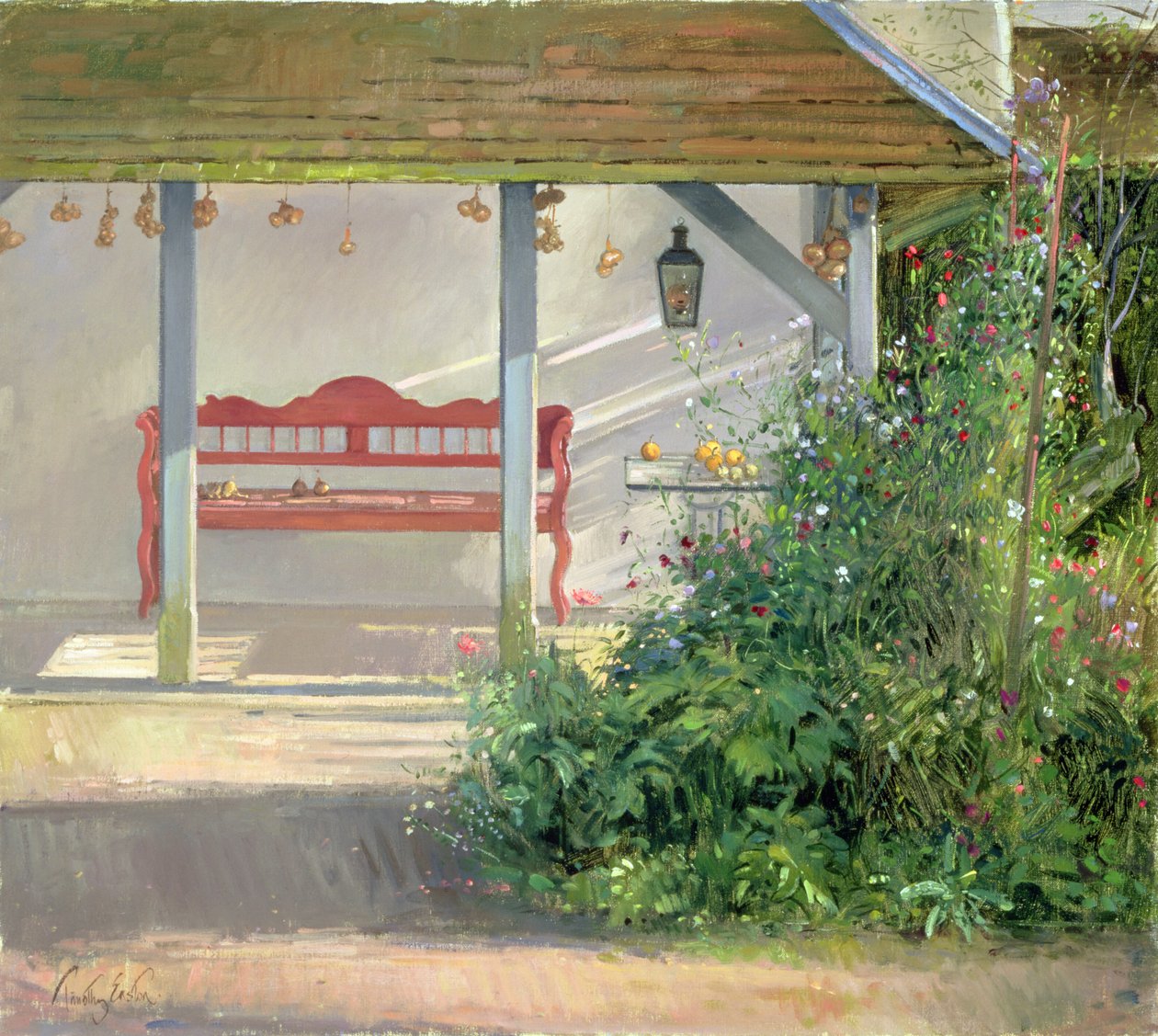 Édes borsó és őszi betakarítás alkotó: Timothy Easton