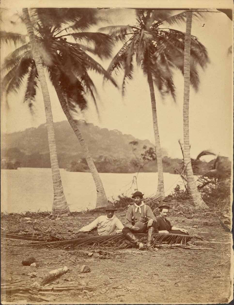 [A Selfridge-expedíció legénységének tagjai a Darién-folyóhoz (Panama)] alkotó: Timothy H. O