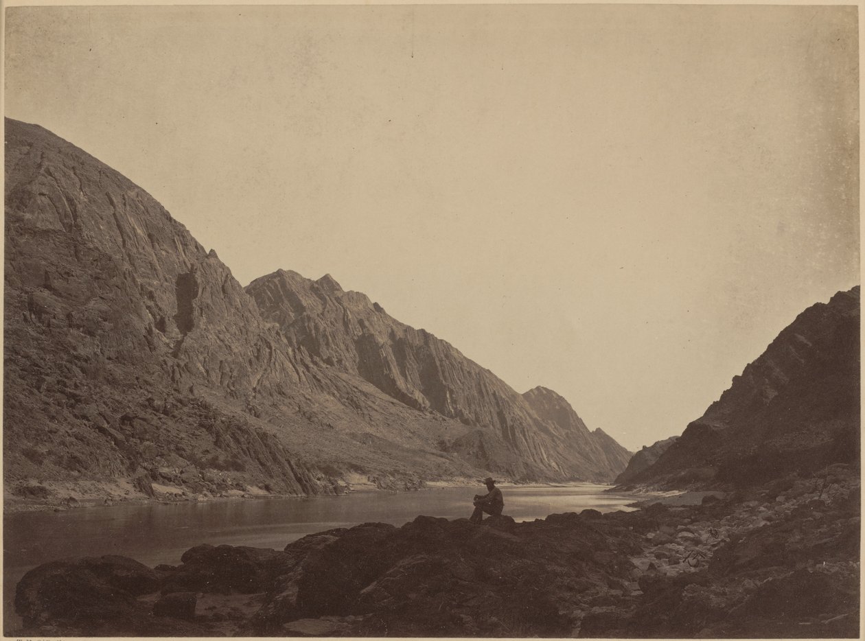 Jéghegy-kanyon, Colorado folyó, felülről nézve alkotó: Timothy H. O