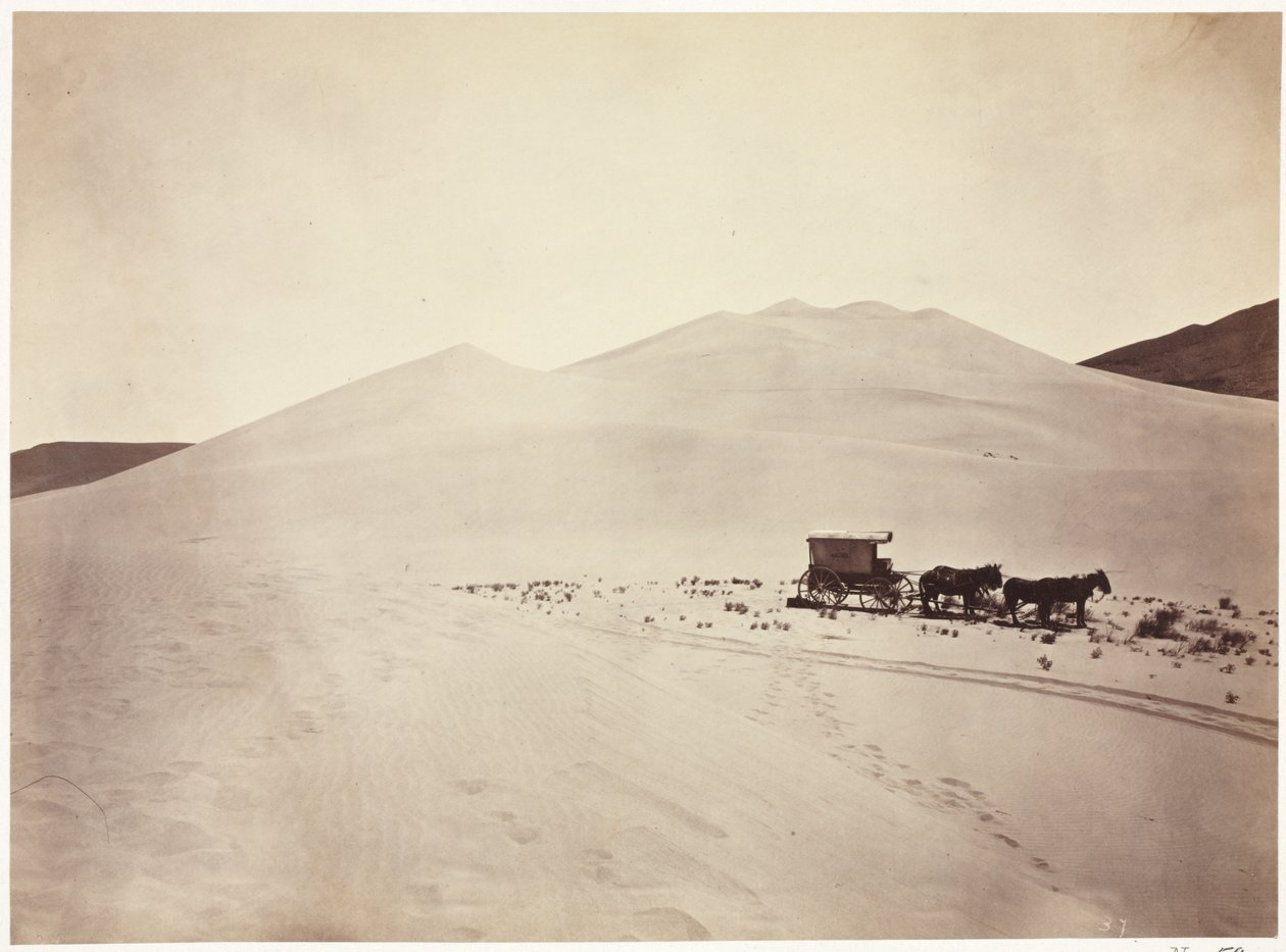 Homokdűnék, Carson-sivatag, Nevada alkotó: Timothy H. O