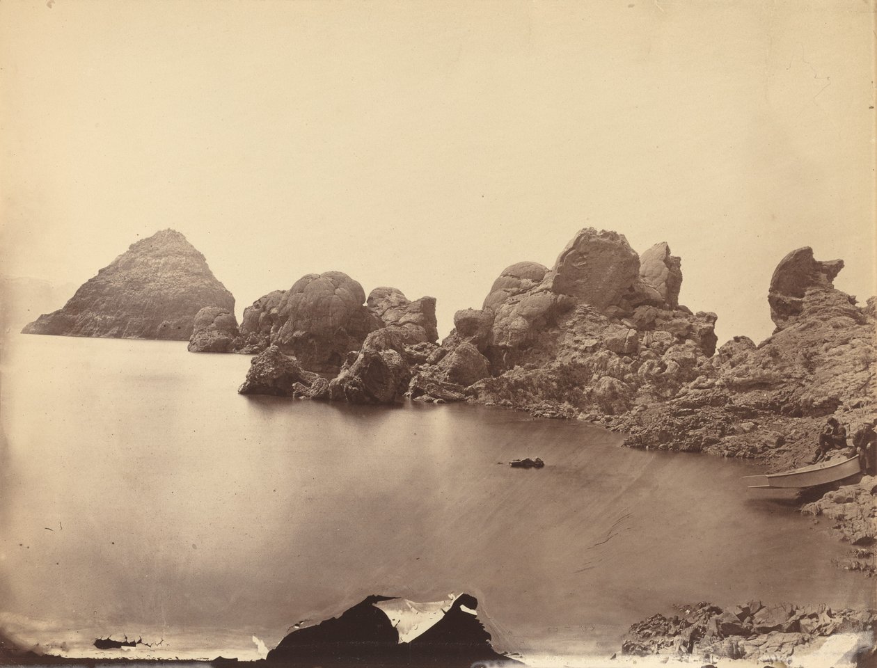 Tufa kupolák, Piramis-tó, Nevada alkotó: Timothy H. O