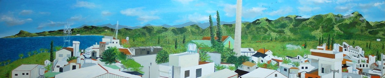 Dulan a Dulan 98 Rooftopból, 2010, olaj, vászon alkotó: Timothy Nathan Joel