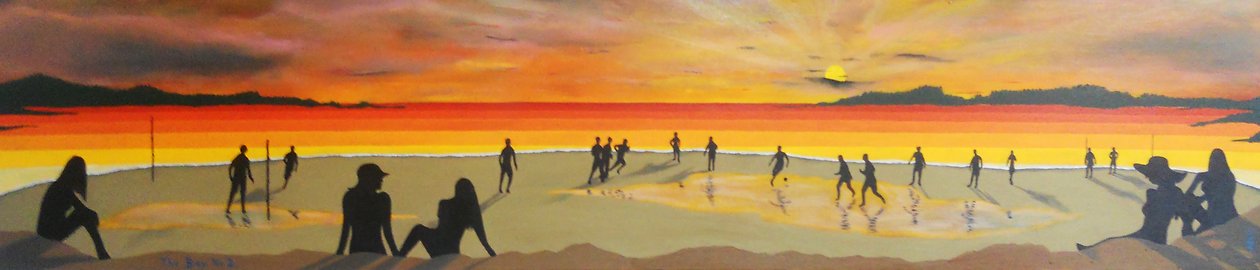 The Bay, no.3, 2012, olaj, vászon alkotó: Timothy Nathan Joel