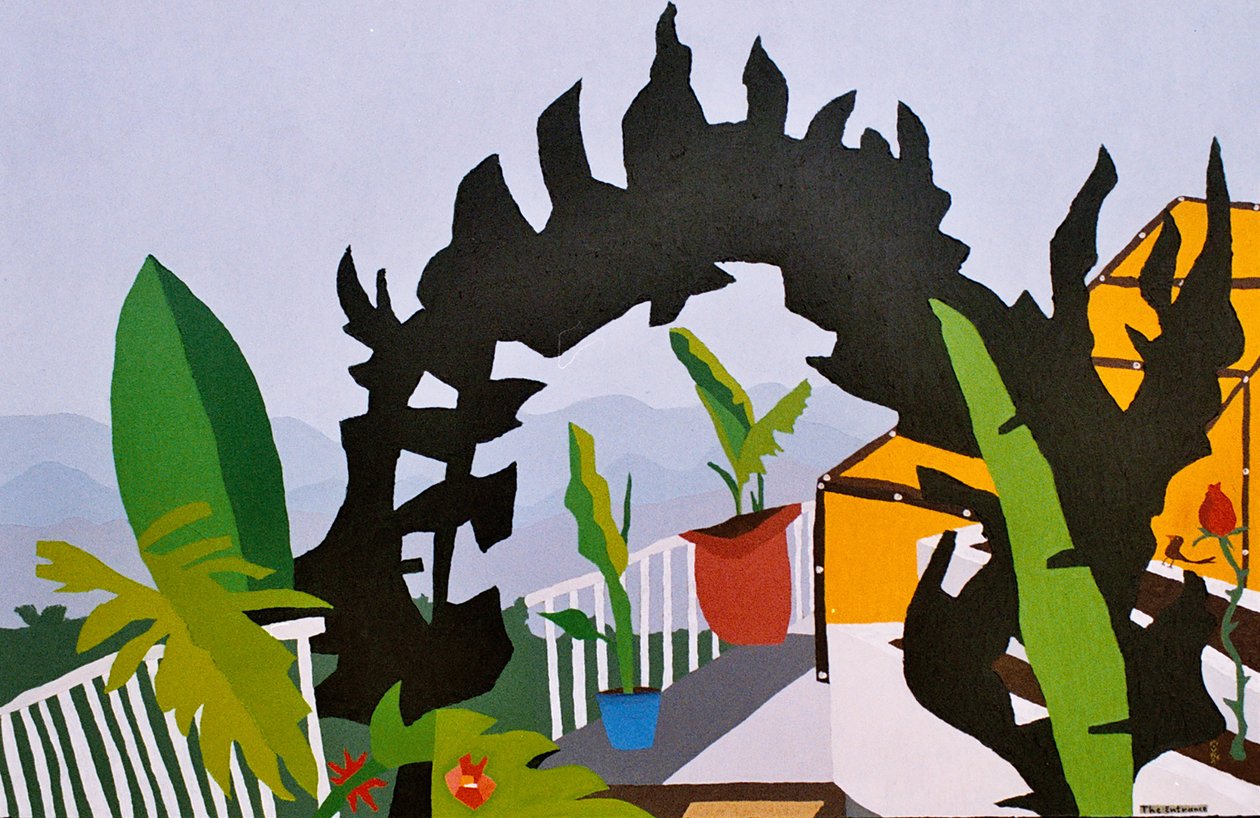 A bejárat, 2006, olaj, vászon alkotó: Timothy Nathan Joel