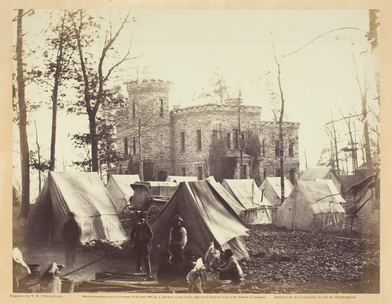 Castle Murray, Auburn közelében, Virginiában alkotó: Timothy O