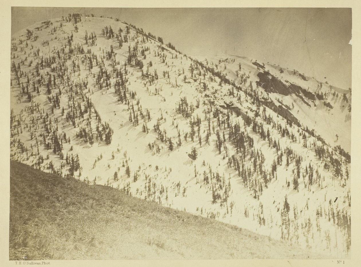 Snow Peaks, Bull Run bányászati körzet, Nevada alkotó: Timothy O