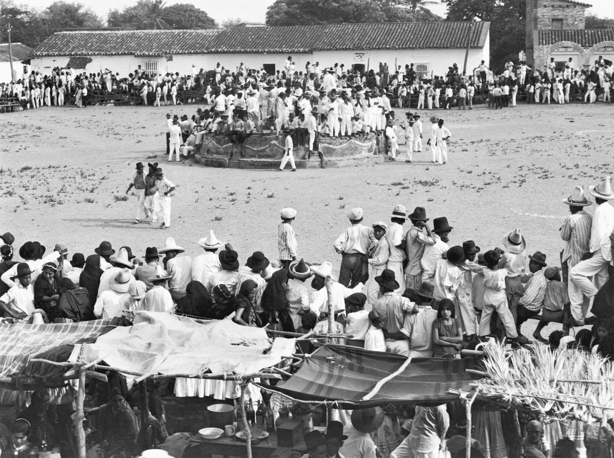 Fiesta in Juchitan, Oaxaca, Mexikó, 1927 körül alkotó: Tina Modotti