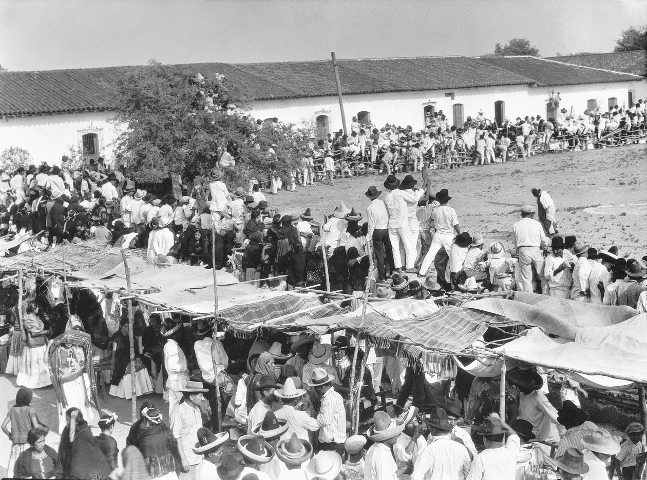 Fiesta Juchitanban, Oaxaca, Mexikó, 1927 körül alkotó: Tina Modotti
