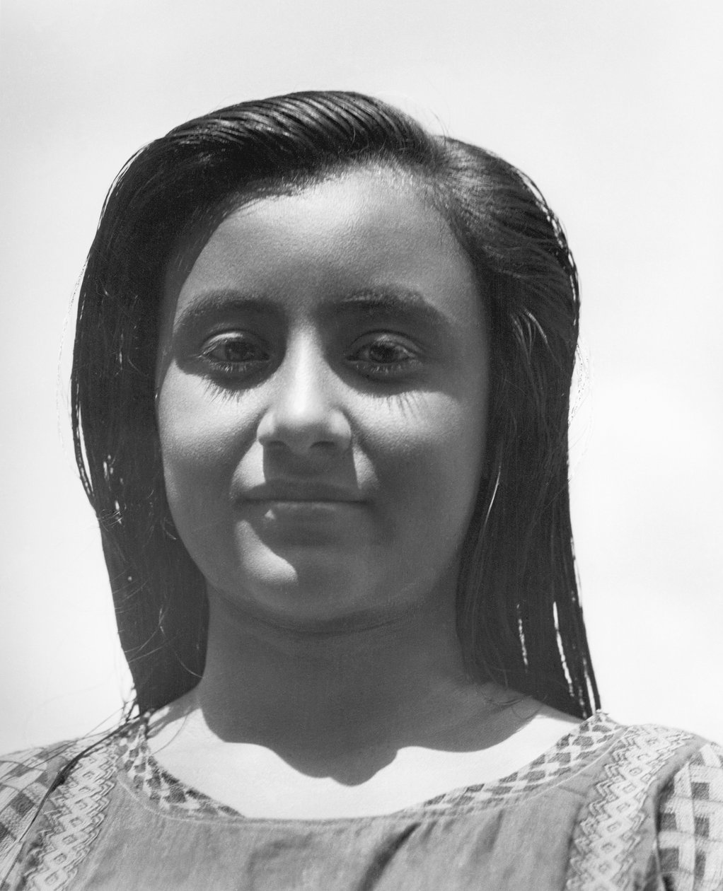 Tehuantepec-i nő, Mexikó, 1929 alkotó: Tina Modotti