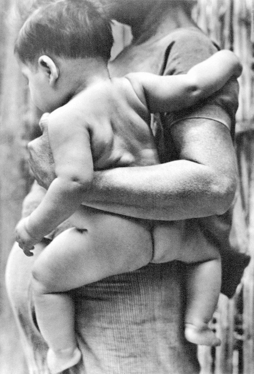 Nő gyermekkel, Tehuantepec, Mexikó, 1929 alkotó: Tina Modotti
