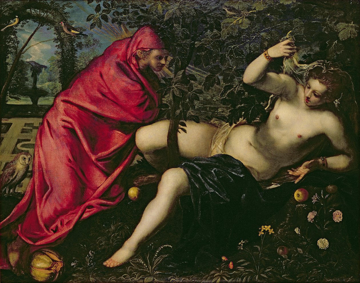 Angelica és a Remete alkotó: Tintoretto
