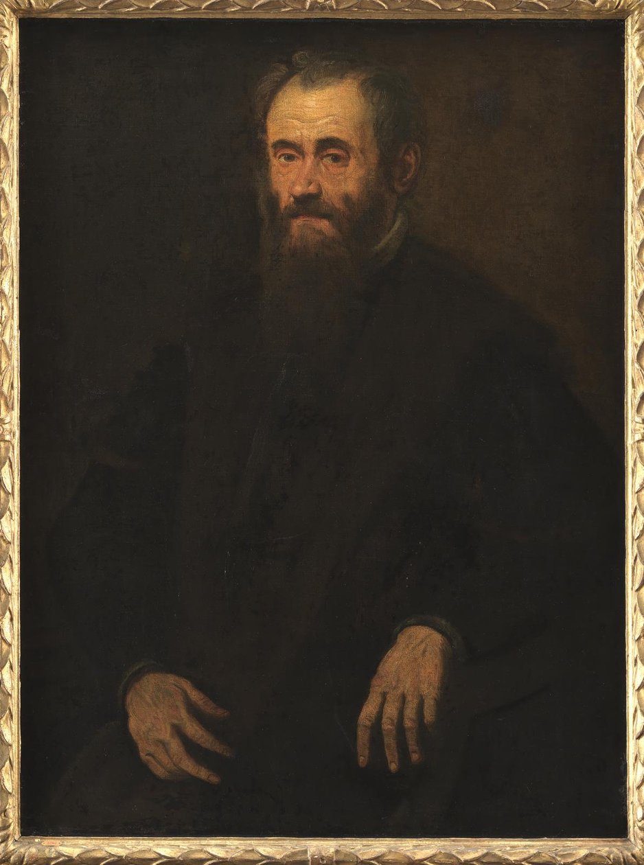 Egy férfi portréja alkotó: Tintoretto