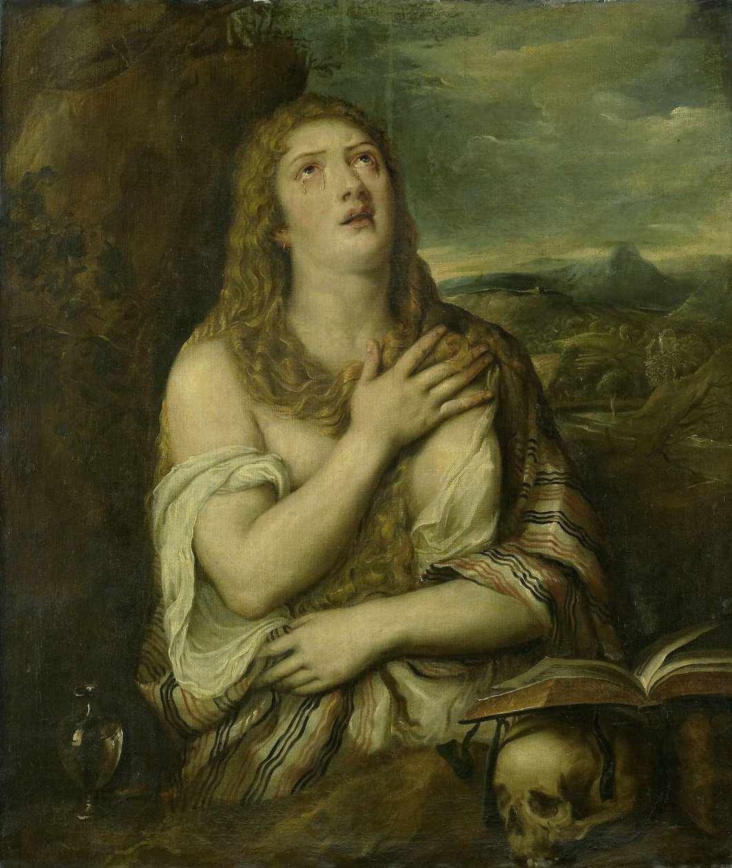 Bűnbánó Mária Magdolna alkotó: Titiaan (copy after)