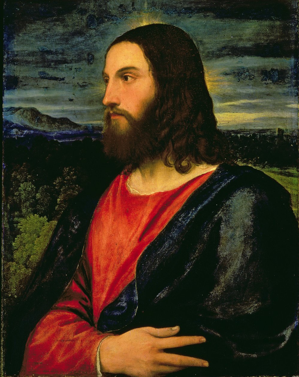 Krisztus a Megváltó alkotó: Tiziano Vecelli