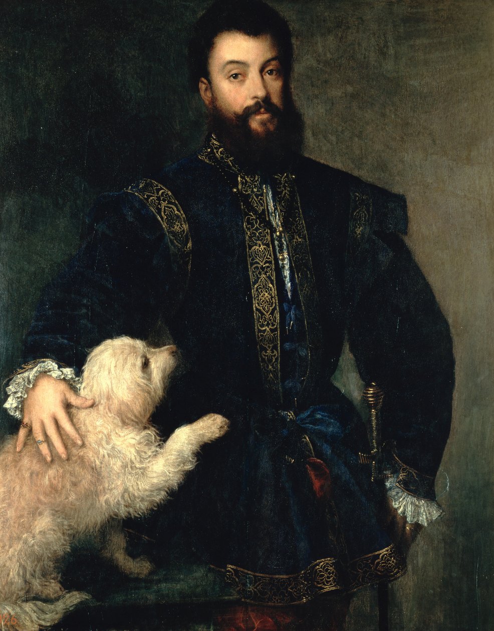 Federigo Gonzaga, Mantova hercege, 1525-30 körül alkotó: Tiziano Vecelli