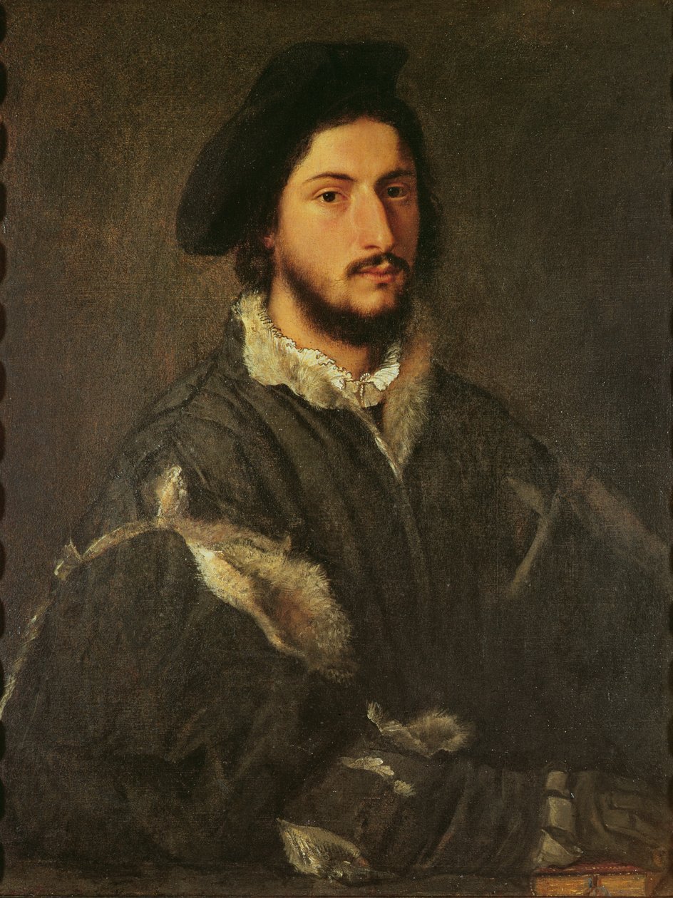 Vincenzo Mosti portréja, 1520 körül alkotó: Tiziano Vecelli
