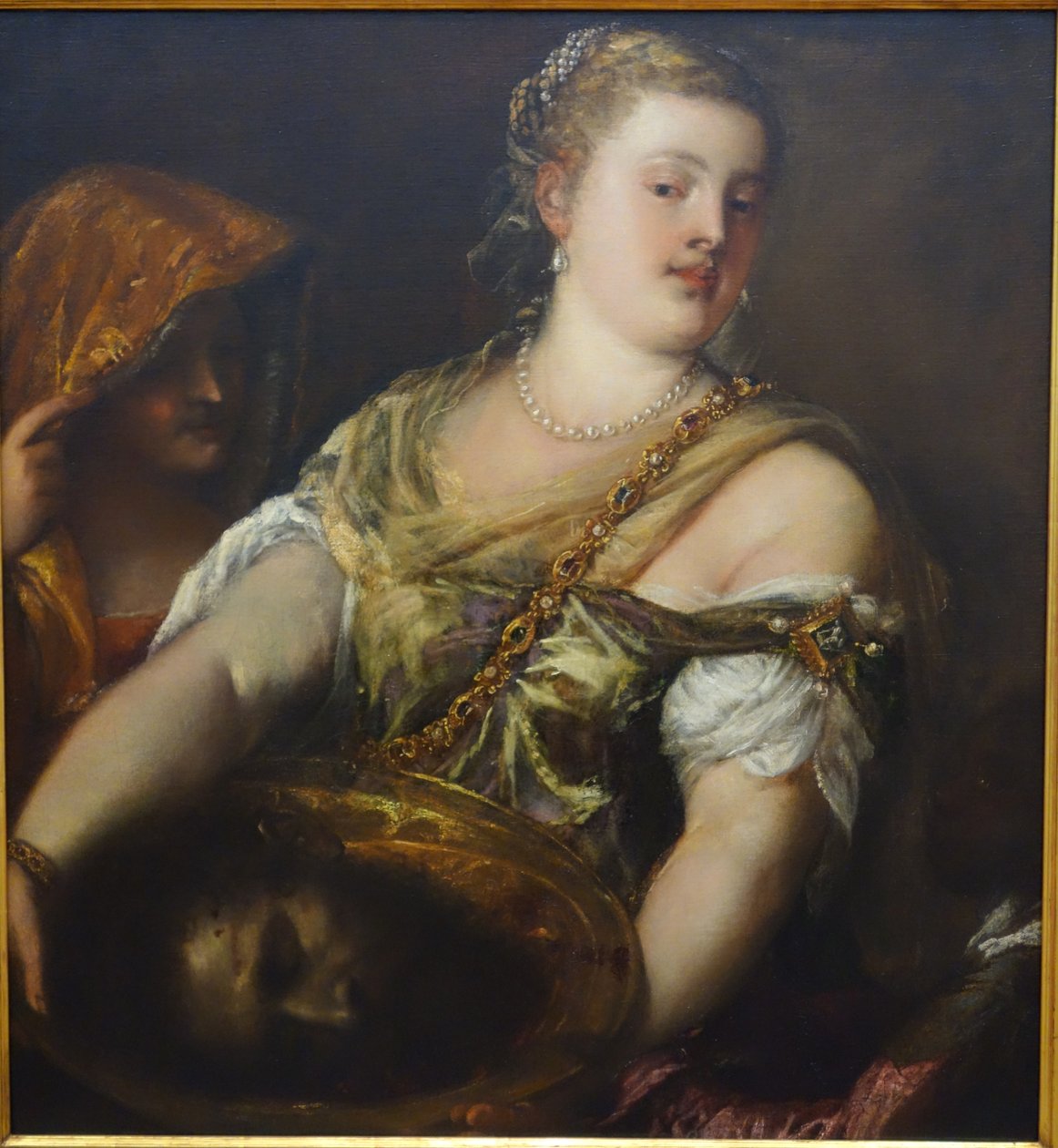 Salome Keresztelő János fejével alkotó: Tiziano Vecelli