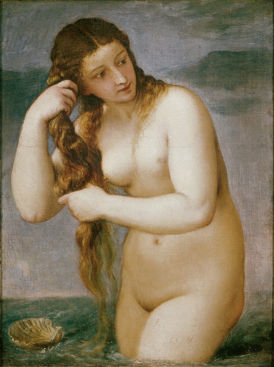 Venus Anadyomene alkotó: Tiziano Vecelli
