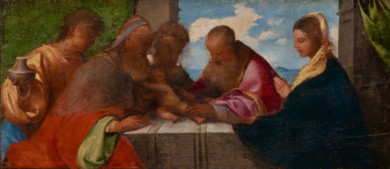 Krisztus körülmetélése alkotó: Titian (Tiziano Vecellio)