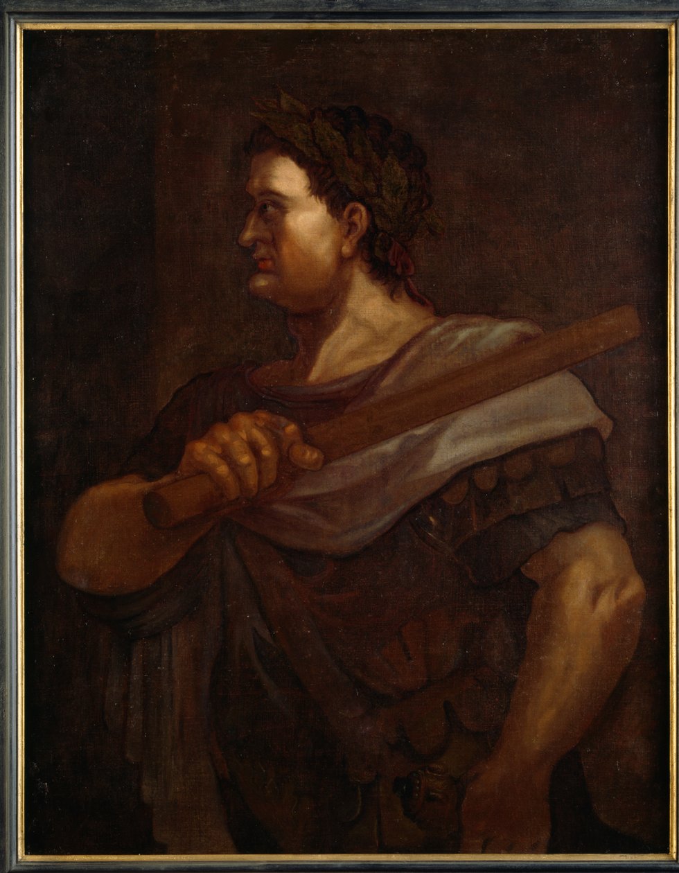 Flavius Domitianus (olaj, vászon) alkotó: Titian (c.1488 1576) (after)