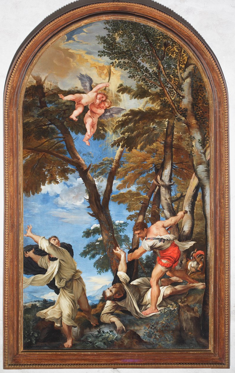 Veronai Szent Péter mártíromsága (festmény) alkotó: Titian (c.1488 1576) (after)
