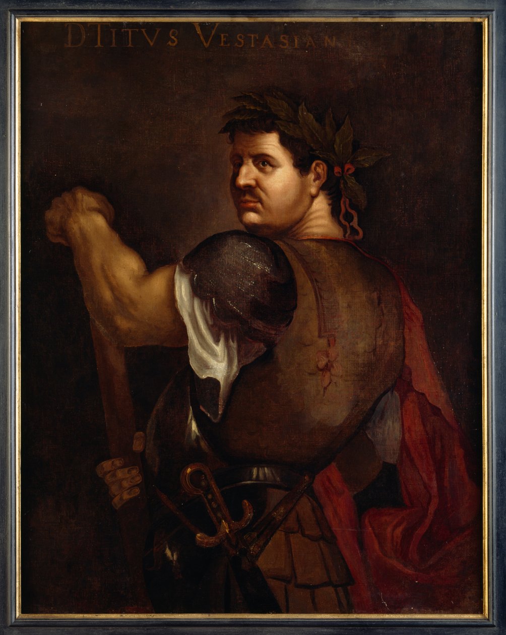 Titus Vespasianus (olaj, vászon) alkotó: Titian (c.1488 1576) (after)