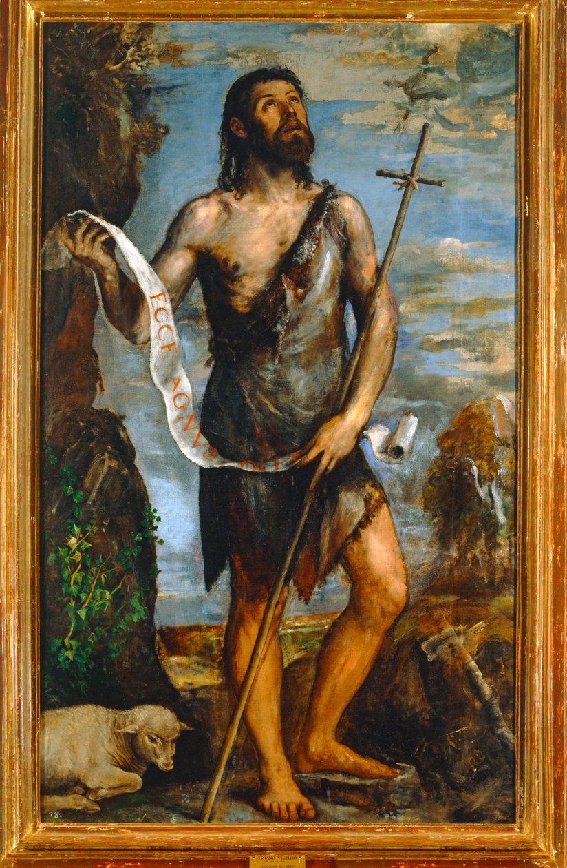 Keresztelő Szent János. 10014726 ... alkotó: Titian (c.1488 1576)