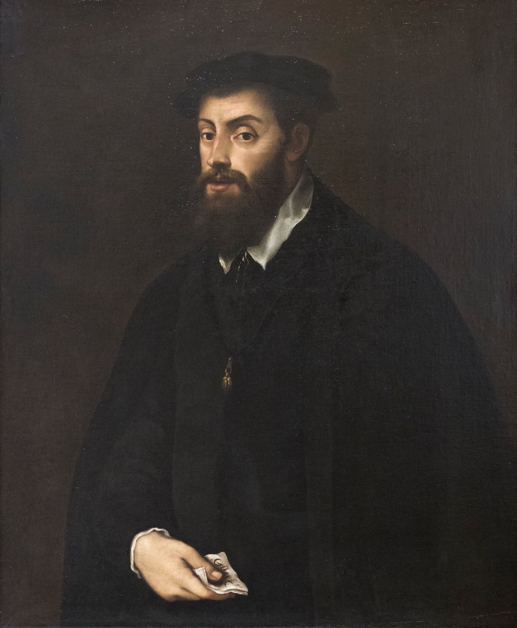 V. Károly, Tiziano Vecellio után (olaj, vászon) alkotó: Titian (c.1488 1576) (after)