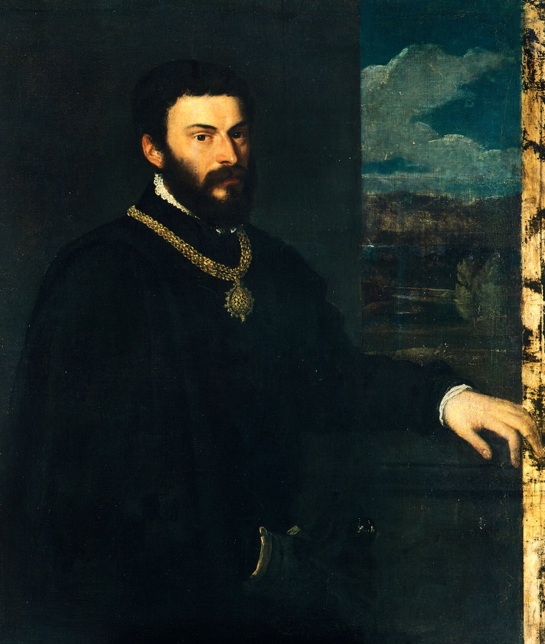 Antonio Portia gróf és Brugnega alkotó: Titian (c.1488 1576)