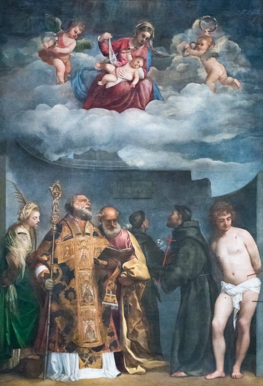 Madonna és gyermeke a szentekkel, Madonna di san Niccolo