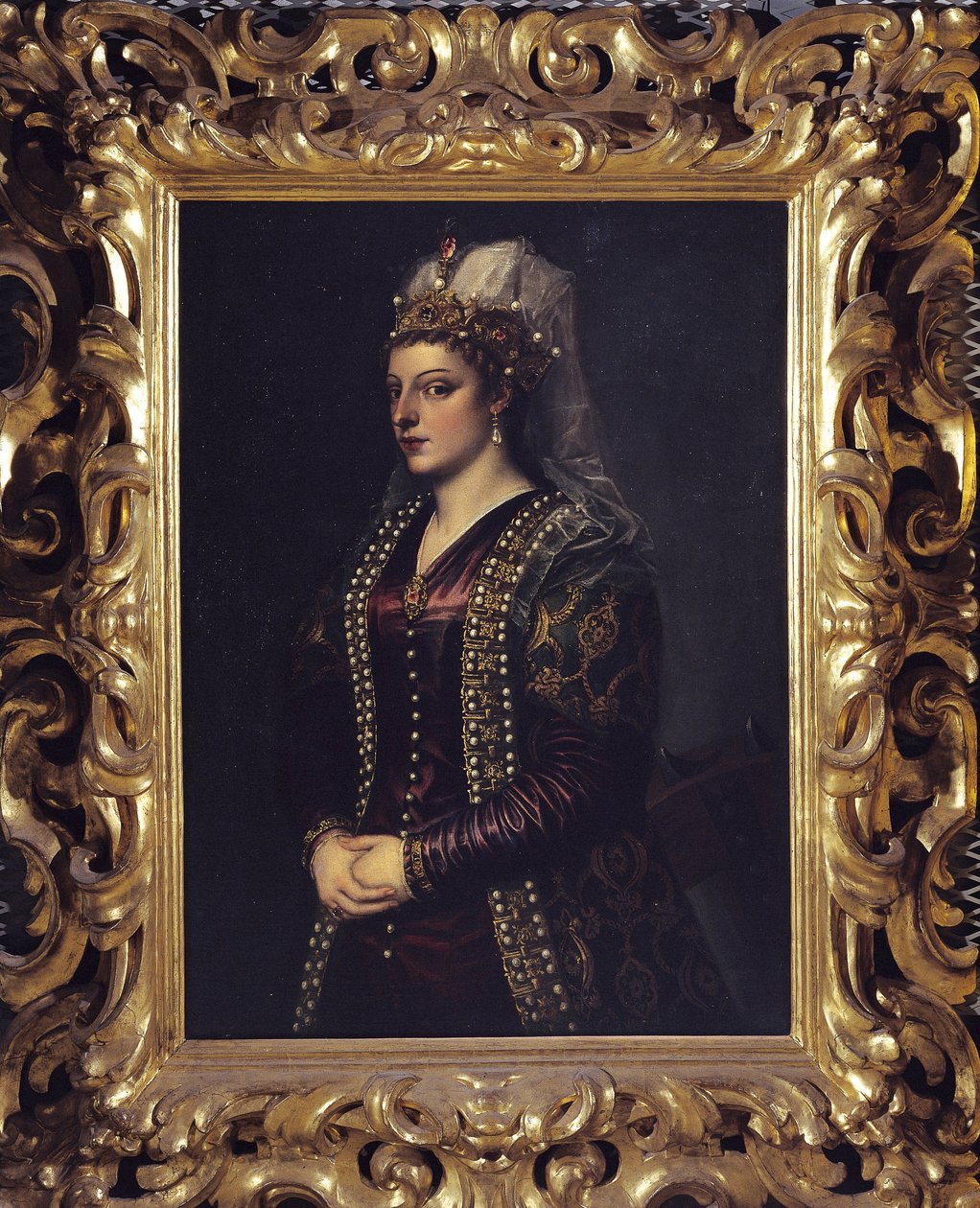 Caterina Coronaro portréja, 1542 alkotó: Tiziano Vecelli